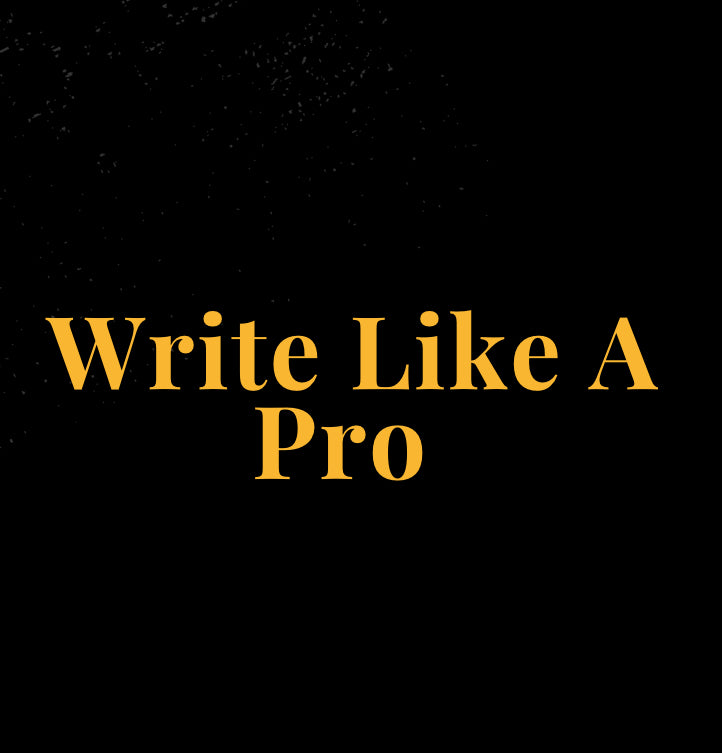Write like a pro 6 week